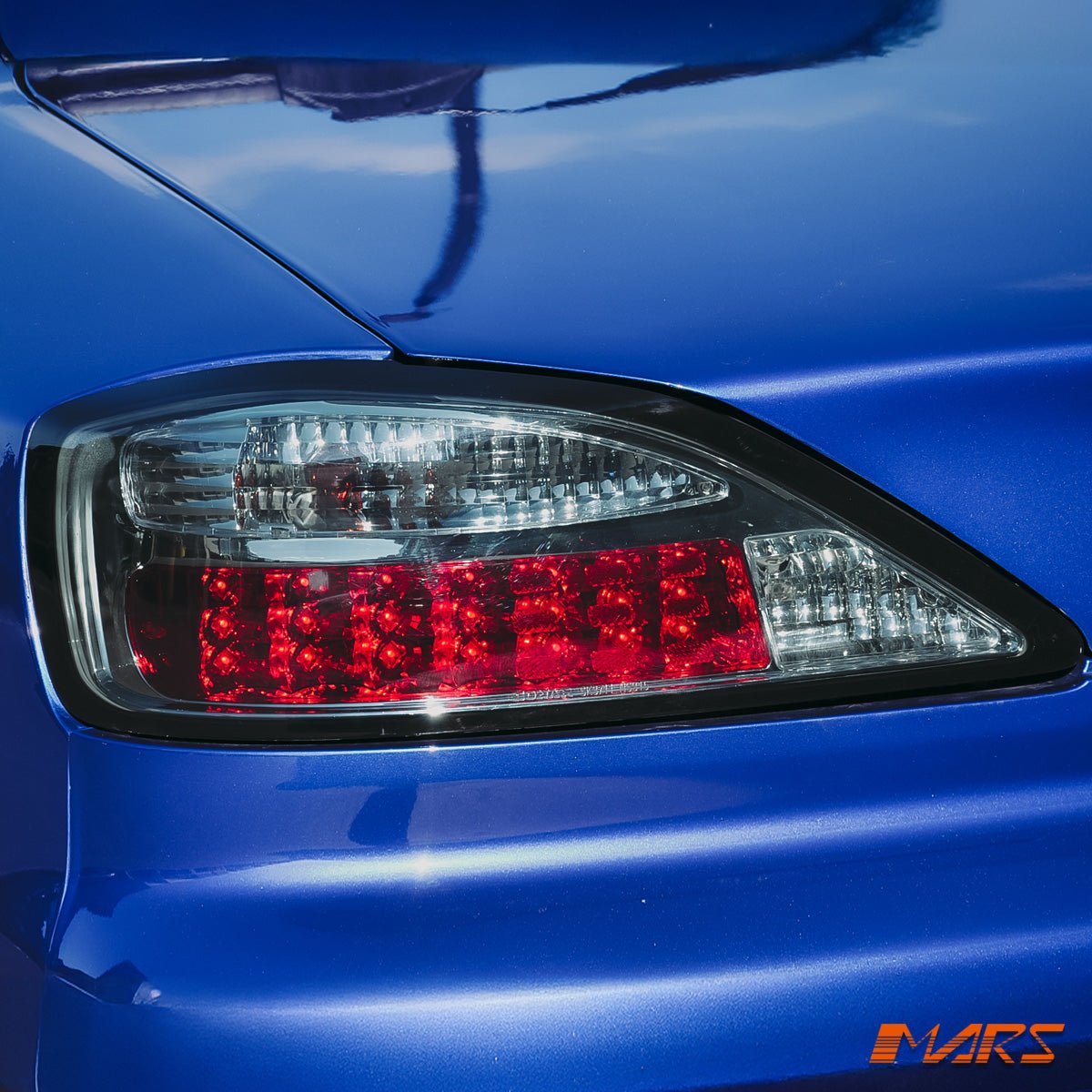 YOSHIO STYLE Smoked LED Tail Lights for Nissan 200SX Silvia S15 - Mars Performance