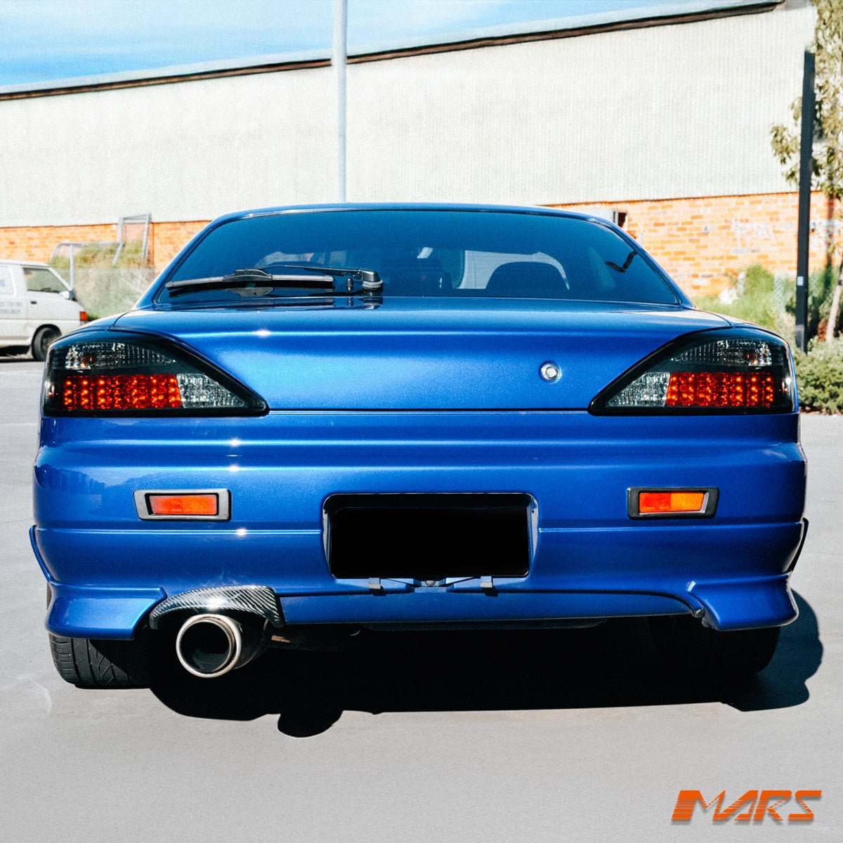 YOSHIO STYLE Smoked LED Tail Lights for Nissan 200SX Silvia S15 - Mars Performance