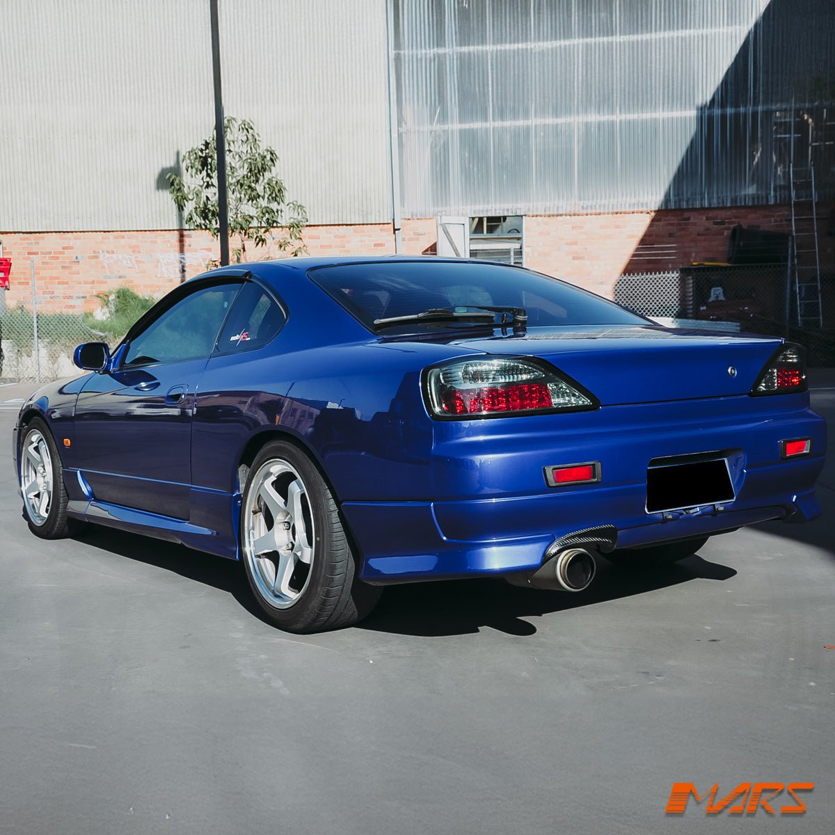 YOSHIO STYLE Smoked LED Tail Lights for Nissan 200SX Silvia S15 - Mars Performance